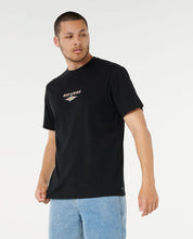 Load image into Gallery viewer, Rip Curl Faded Out Tee - Black