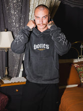 Load image into Gallery viewer, Billy Bones Club Webbed Classic Hoodie - Washed Black