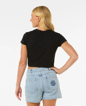 Load image into Gallery viewer, Rip Curl Soleil Baby Tee - Black