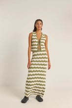 Load image into Gallery viewer, Rhythm Carmen Stripe Knit Vest - Sage