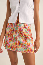 Load image into Gallery viewer, Rhythm Sierra Floral Bias Cut Mini Skirt - Orange