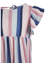 Load image into Gallery viewer, Eve Girl Alexandra Dress - Stripe (3-7)
