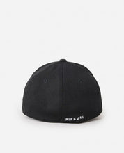 Load image into Gallery viewer, Rip Curl Tepan Flex Fit Cap - Black/White
