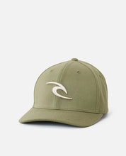 Load image into Gallery viewer, Rip Curl Tepan Flexfit Cap - Dusty Olive