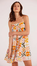 Load image into Gallery viewer, MINKPINK Louisa Tiered Mini Dress - Mosaic-Geo