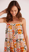 Load image into Gallery viewer, MINKPINK Louisa Tiered Mini Dress - Mosaic-Geo