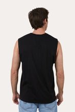Load image into Gallery viewer, Ringers Western Windup Mens Relaxed Fit Tank - Black