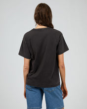 Load image into Gallery viewer, Silent Theory Luna Tee - Washed Black