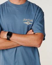 Load image into Gallery viewer, Rip Curl Heritage Icon Tee - Bluefin