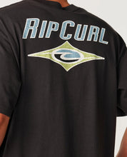 Load image into Gallery viewer, Rip Curl Heritage Icon Tee - Washed Black