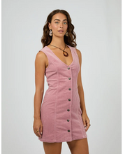 Load image into Gallery viewer, All About Eve Bailey Cord Dress - Quartz Pink