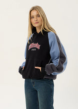 Load image into Gallery viewer, Afends Occupancy Paneled Boxy Hood - Black