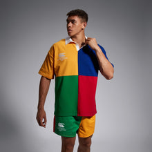 Load image into Gallery viewer, Canterbury Harlequin Block Short Sleeve Rugby Shirt