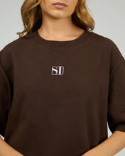 Load image into Gallery viewer, Silent Theory Silent Luxe Tee - Chocolate