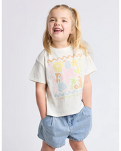 Load image into Gallery viewer, Eve Girl Tropical Tee - Vintage White (3-7)