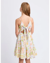 Load image into Gallery viewer, Eve Girl Matisse Tiered Mini Dress - Print