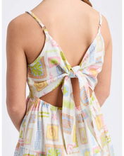 Load image into Gallery viewer, Eve Girl Matisse Tiered Mini Dress - Print