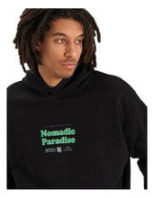 Load image into Gallery viewer, Nomadic Paradise Everest Oversized Hoodie - Jet Black