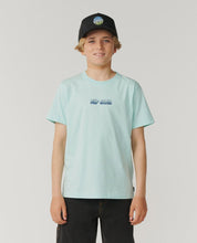 Load image into Gallery viewer, Rip Curl Rip-Tuals Art Tee - Light Aqua