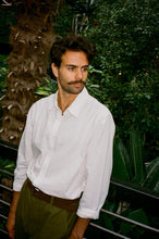 Load image into Gallery viewer, Rhythm Men's Classic Linen L/S Shirt - White