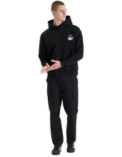 Load image into Gallery viewer, Nena & Pasadena Mortar Heavy Relaxed Hooded Sweater - Jet Black