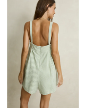 Load image into Gallery viewer, Rhythm Kirri Check Romper - Green