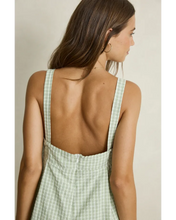 Load image into Gallery viewer, Rhythm Kirri Check Romper - Green