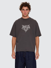 Load image into Gallery viewer, Thrills South Of Heaven Box Crop Tee - Dark Merch Black