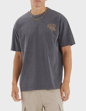 Load image into Gallery viewer, Nena & Pasadena Union Box Fit Tee - Pigment Asphalt