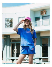 Load image into Gallery viewer, Eve Girl Aths Fleece Short (8-14) - Blue