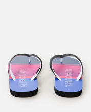 Load image into Gallery viewer, Rip Curl Breakers Bloom Open Toe Thongs - Wild Berry