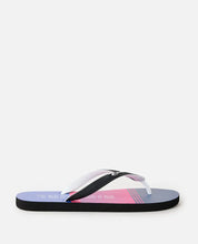 Load image into Gallery viewer, Rip Curl Breakers Bloom Open Toe Thongs - Wild Berry