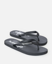 Load image into Gallery viewer, Rip Curl Archive Bloom Open Toe - Washed Black