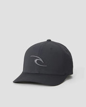 Load image into Gallery viewer, Rip Curl Tepan 2.0 Flexfit Cap - Black