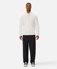 Load image into Gallery viewer, Industrie The Lakewood Zip Neck Knit - Snow Marle