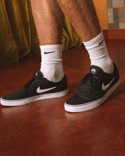 Load image into Gallery viewer, Nike Sb Chron 2 Canvas Shoe - Black/White-Black