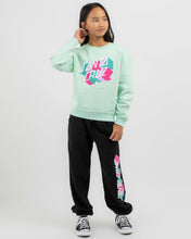 Load image into Gallery viewer, Santa Cruz Stack Strip Block Front Sweater - Mist