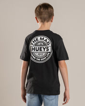 Load image into Gallery viewer, The Mad Hueys Good Life Hueys Youth SS Tee - Vintage Black
