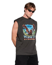 Load image into Gallery viewer, Thrills Seen & Heard Merch Muscle Tee - Dark Merch Black