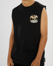 Load image into Gallery viewer, The Mad Hueys Terodactyl Youth Muscle - Black