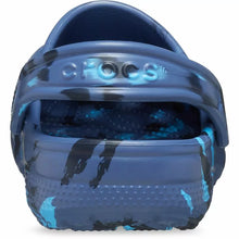 Load image into Gallery viewer, Crocs Classic Marbled Toddler (C4-C10) Clog - Navy/Multi