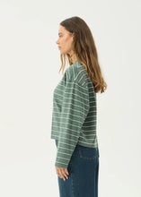 Load image into Gallery viewer, Afends Altitude Long Sleeve Tee - Pine Stripe