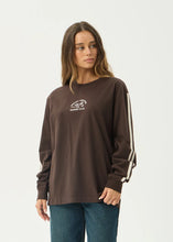 Load image into Gallery viewer, Afends Community Garden Long Sleeve Tee - Coffee