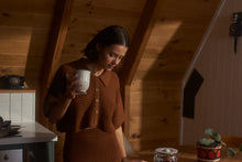 Load image into Gallery viewer, Rhythm Evermore Knit Short Sleeve Shirt - Caramel