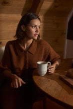 Load image into Gallery viewer, Rhythm Evermore Knit Short Sleeve Shirt - Caramel