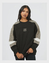 Load image into Gallery viewer, All About Eve Savannah Oversized Crew - Black