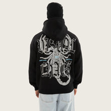 Load image into Gallery viewer, Kiss Chacey Scorpio Oversized Hoodie - Jet Black