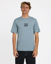 Load image into Gallery viewer, Billabong All Day Wave Loose Fit S/S Rashie - Blue Fog