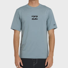 Load image into Gallery viewer, Billabong All Day Wave Loose Fit S/S Rashie - Blue Fog