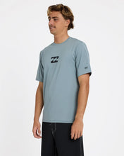 Load image into Gallery viewer, Billabong All Day Wave Loose Fit S/S Rashie - Blue Fog
